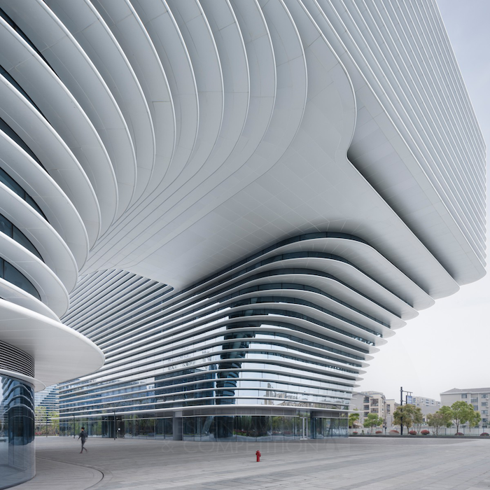 Architecture, Building and Structure Design Cloud Park Xixi Green Office Complex by Meng Fanhao